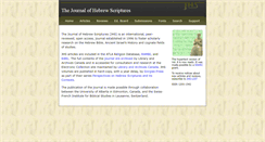 Desktop Screenshot of jhsonline.org